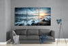 Sunset Mega Glass Wall Art by Insigneart USA