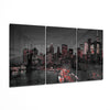 City at Night Mega Glass Wall Art by Insigneart USA