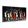 NBA All Stars Mega Glass Wall Art by Insigneart USA