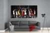 NBA All Stars Mega Glass Wall Art by Insigneart USA