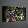 Tropical Birds Mega Glass Wall Art by Insigneart USA