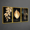 Golden Mega Glass Wall Art by Insigneart USA