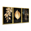 Golden Mega Glass Wall Art by Insigneart USA