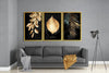 Golden Mega Glass Wall Art by Insigneart USA