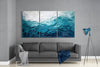 Water Mountains Mega Glass Wall Art by Insigneart USA