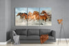 Horses Mega Glass Wall Art by Insigneart USA