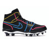 "Miami Beach” Jordan 1 TD Cleats by Stadium Custom Kicks