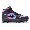 "Miami Camo" Jordan 1 Retro Cleats by Stadium Custom Kicks