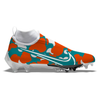 "Miami Camo" Nike Vapor Pro 360 Cleats by Stadium Custom Kicks