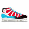 "Miami City" Jordan 11 Retro MCS Cleats by Stadium Custom Kicks
