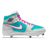"Miami Comets" Jordan 1 Retro Cleats by Stadium Custom Kicks