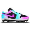 "Miami Nights" Jordan 1 Retro Cleats by Stadium Custom Kicks