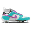 "Miami" Nike Vapor Edge Dunk Cleats by Stadium Custom Kicks