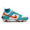 "Miami" Nike Vapor Edge Dunk Cleats by Stadium Custom Kicks