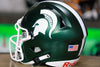 Michigan State Spartans Riddell SpeedFlex Helmet - Satin Green