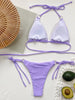 Micro Bikini Crisscross Swimwear Women's Two Piece Swimsuit Bathing Suit Bandage Woman Swimsuit Female Thong Bikinis Set 2 Piece Women Bathing Suit Beachwear by Stevvex