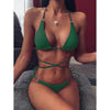 Micro Bikini Crisscross Swimwear Women's Two Piece Swimsuit Bathing Suit Bandage Woman Swimsuit Female Thong Bikinis Set 2 Piece Women Bathing Suit Beachwear by Stevvex