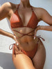Micro Bikini Crisscross Swimwear Women's Two Piece Swimsuit Bathing Suit Bandage Woman Swimsuit Female Thong Bikinis Set 2 Piece Women Bathing Suit Beachwear by Stevvex