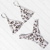 Micro Mini Bikini Swimwear Women Halter Push Up Bikini Set Padded Bra Women's Underwired Triangle Bathing Two Pieces Swimsuit Bikini Set Swimsuit Bandage Swim Suit by Stevvex
