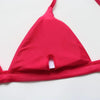 Micro Mini Bikini Swimwear Women Halter Push Up Bikini Set Padded Bra Women's Underwired Triangle Bathing Two Pieces Swimsuit Bikini Set Swimsuit Bandage Swim Suit by Stevvex