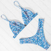 Micro Mini Bikini Swimwear Women Halter Push Up Bikini Set Padded Bra Women's Underwired Triangle Bathing Two Pieces Swimsuit Bikini Set Swimsuit Bandage Swim Suit by Stevvex