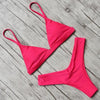 Micro Mini Bikini Swimwear Women Halter Push Up Bikini Set Padded Bra Women's Underwired Triangle Bathing Two Pieces Swimsuit Bikini Set Swimsuit Bandage Swim Suit by Stevvex