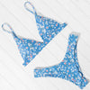 Micro Mini Bikini Swimwear Women Halter Push Up Bikini Set Padded Bra Women's Underwired Triangle Bathing Two Pieces Swimsuit Bikini Set Swimsuit Bandage Swim Suit by Stevvex