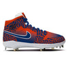 "Midnight Blaze" Jordan 1 Retro Cleats by Stadium Custom Kicks