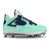"Midnight Liberty" Jordan 4 Retro MCS Cleats by Stadium Custom Kicks