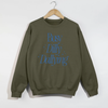 Busy Dilly Dallying Crewneck Sweatshirt | Cozy Graphic Pullover by Hey Jude Graphic Tees