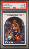 Graded 1989 Hoops Reggie Miller #29 2nd Year Basketball Card PSA 10 Gem Mint