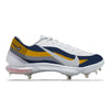 "Milwaukee Stripes" Nike Force Zoom Trout 7 Pro Cleats by Stadium Custom Kicks