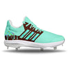 "Mint Chip" Adidas Ultraboost DNA 5.0 Cleats by Stadium Custom Kicks