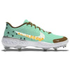 "Mint Chocolate Chip" Nike Alpha Huarache Elite 3 Low Cleats by Stadium Custom Kicks