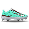 "Mint Chocolate Chip" Nike Alpha Huarache Elite 4 Low Cleats by Stadium Custom Kicks