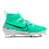 "Mint Green" Nike Alpha Huarache NXT Cleats by Stadium Custom Kicks