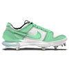 "Mint Green & White Dunk" Nike Force Zoom Trout 7 Pro Cleats by Stadium Custom Kicks
