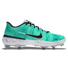 "Mint Marble" Nike Alpha Huarache Elite 3 Cleats by Stadium Custom Kicks