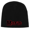 Misfits Red Logo [Hat] by Rock Band Apparel