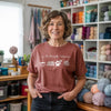 Simple Woman T-shirt by YarnMerch