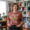 Books & Yarn Lover T-shirt by YarnMerch