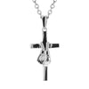 MMA Glove Cross Necklace