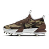 "Mocha Camouflage" Nike Force Zoom Trout 9 Elite Cleats by Stadium Custom Kicks