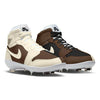 "Mocha Homage to Home" Jordan 1 Retro Cleats by Stadium Custom Kicks