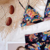 Modern Blue High Waist Bikini Push Up Swimwear Women Dragon Printed Bikini Set Retro Swimsuit Women's High Waist Bikini Swimsuits Twist Push Up Two Piece Bathing Suits Tummy Control Swimwear by Stevvex