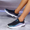 Modern Colorful Cool Sneaker Womens Lace Up Vulcanized Shoes Casual Flat Comfort Walking Running Shoes Light Mesh Tennis Casual Sneakers Fashion Design For Women by Stevvex