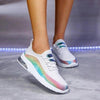 Modern Colorful Cool Sneaker Womens Lace Up Vulcanized Shoes Casual Flat Comfort Walking Running Shoes Light Mesh Tennis Casual Sneakers Fashion Design For Women by Stevvex