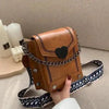 Modern Elegant Stunning Heart-Shaped Women's Bag Cute Studded Shoulder Bag For Women And Girls by Stevvex