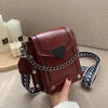 Modern Elegant Stunning Heart-Shaped Women's Bag Cute Studded Shoulder Bag For Women And Girls by Stevvex