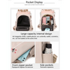 Modern Elegant Waterproof Women's Backpack Fashionable Anti-theft Women Backpacks Nice Print School Bag High Quality Large Capacity Backpack by Stevvex